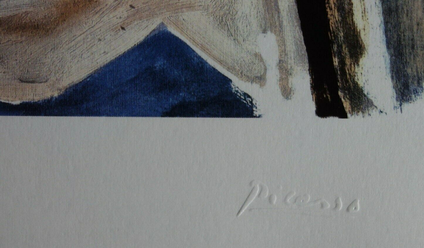 Fine Cubist Limited Edition Print   Portrait Of A Painter, Pablo Picasso, Signed & Stamped photo Art