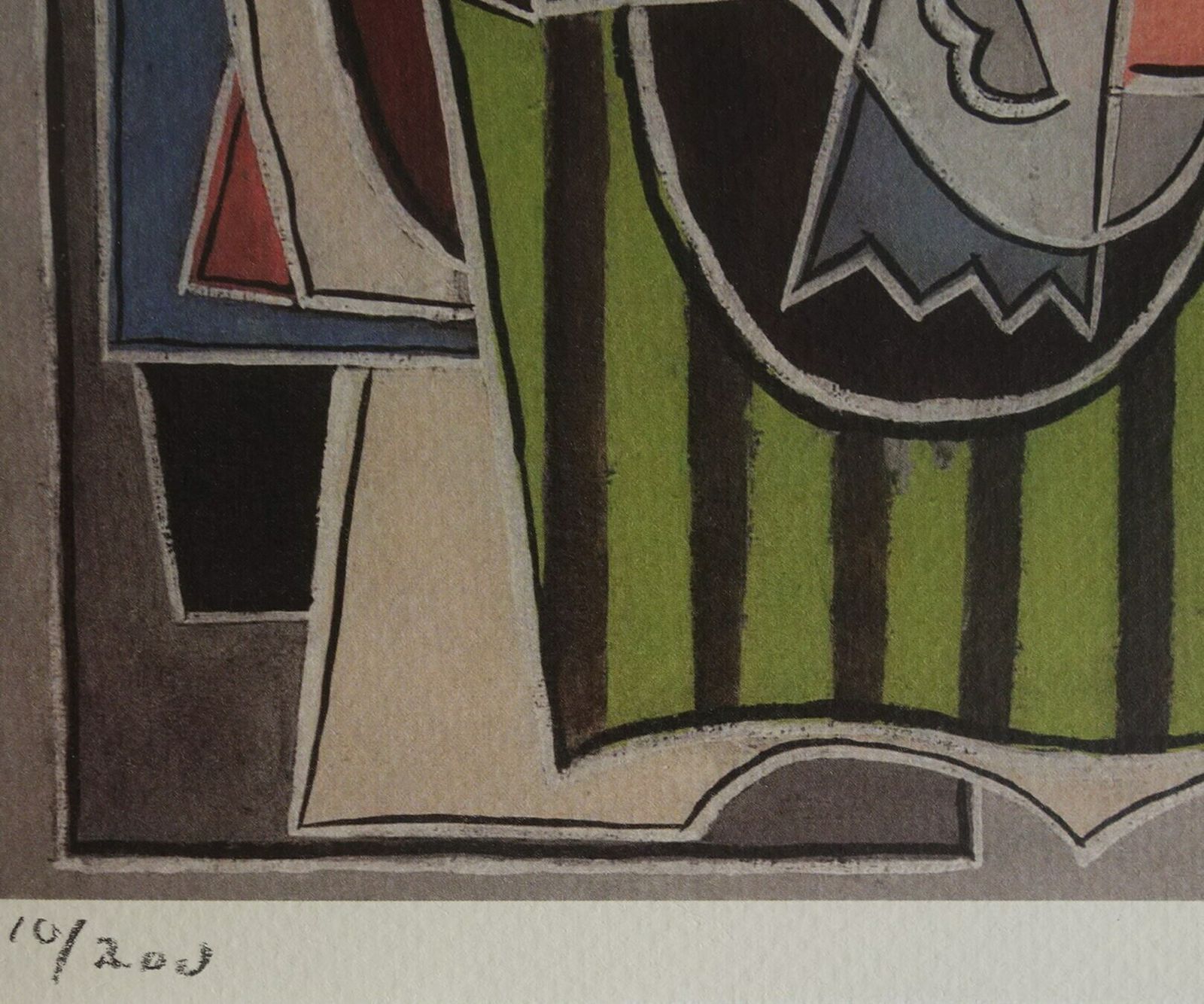 Fine Cubist Limited Edition Print   Portrait Of A Woman, Pablo Picasso, Hand Signed & Numbered photo vinterior