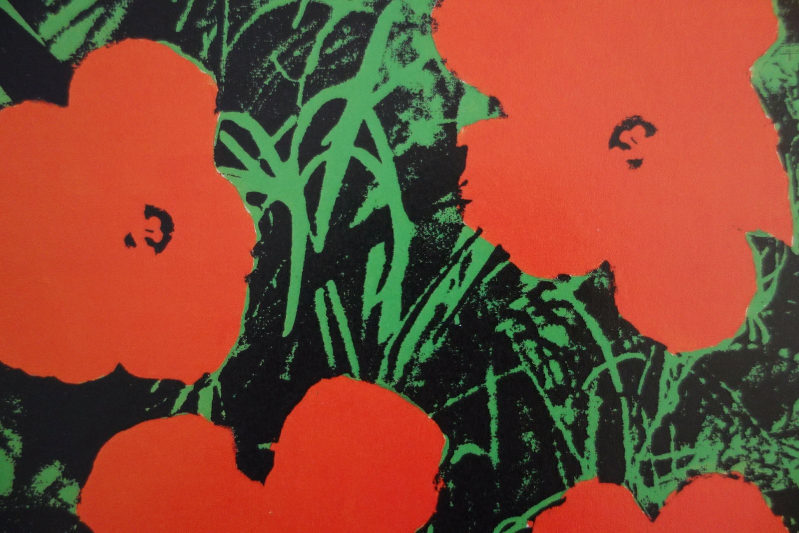 Fine Pop Art Limited Edition Print – Flowers, Andy Warhol, Stamp Signed & Numbered photo for sale