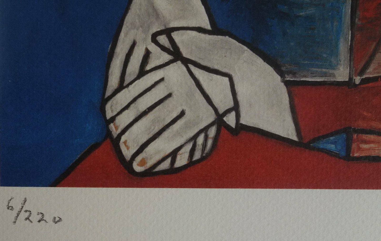 Fine Cubist Limited Edition Print   Portrait Of A Woman, Pablo Picasso, Hand Signed & Numbered photo 240.0