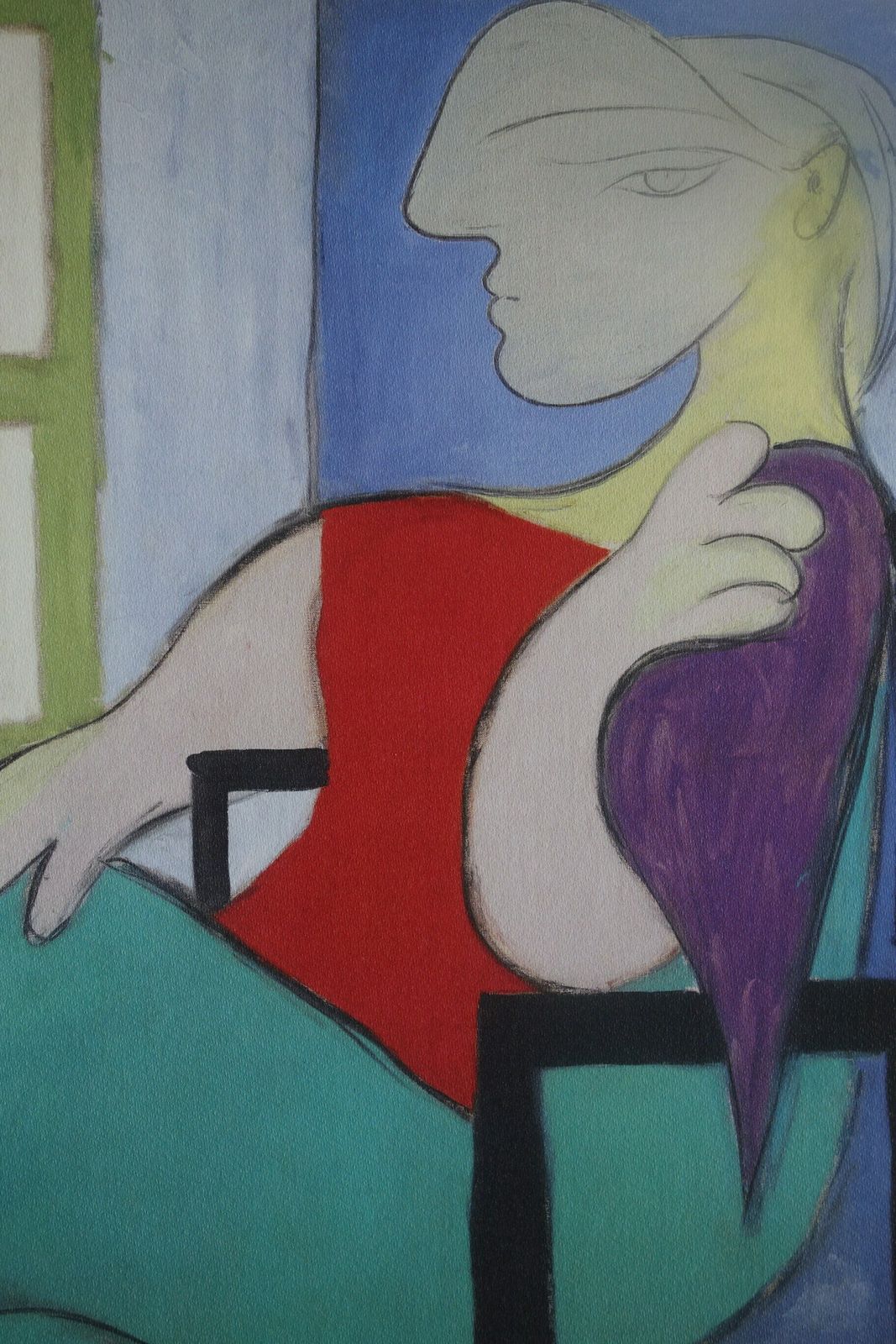 Fine Cubist Limited Edition Print   Portrait Of A Woman, Pablo Picasso, Hand Signed & Numbered photo for sale
