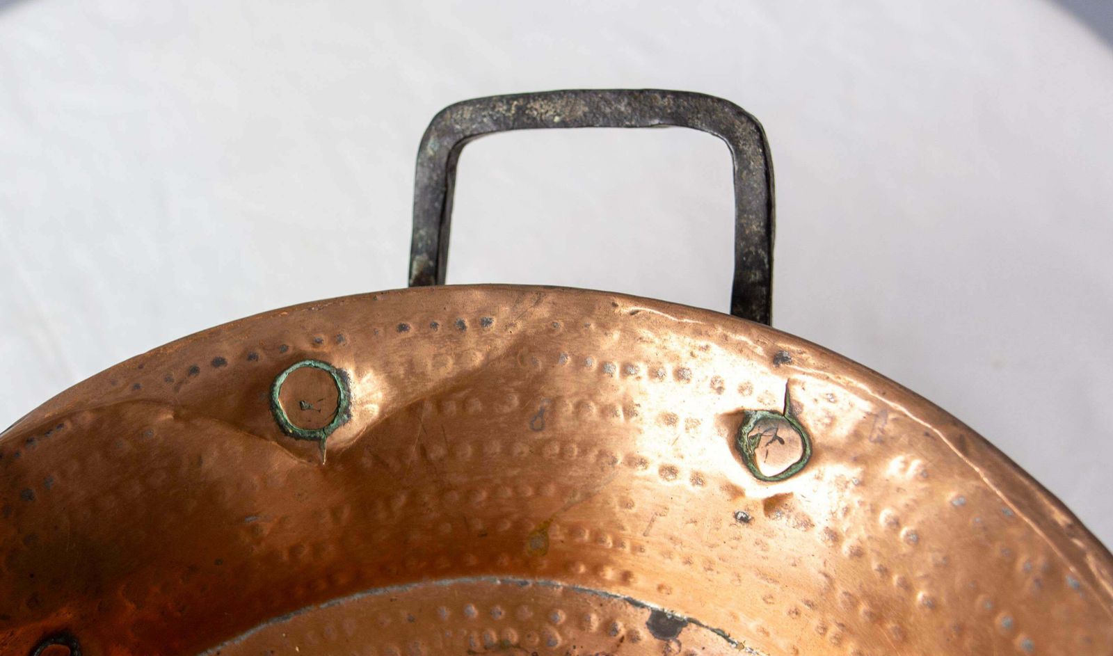photo furniture French Copper & Iron Centerpiece, 19th Century