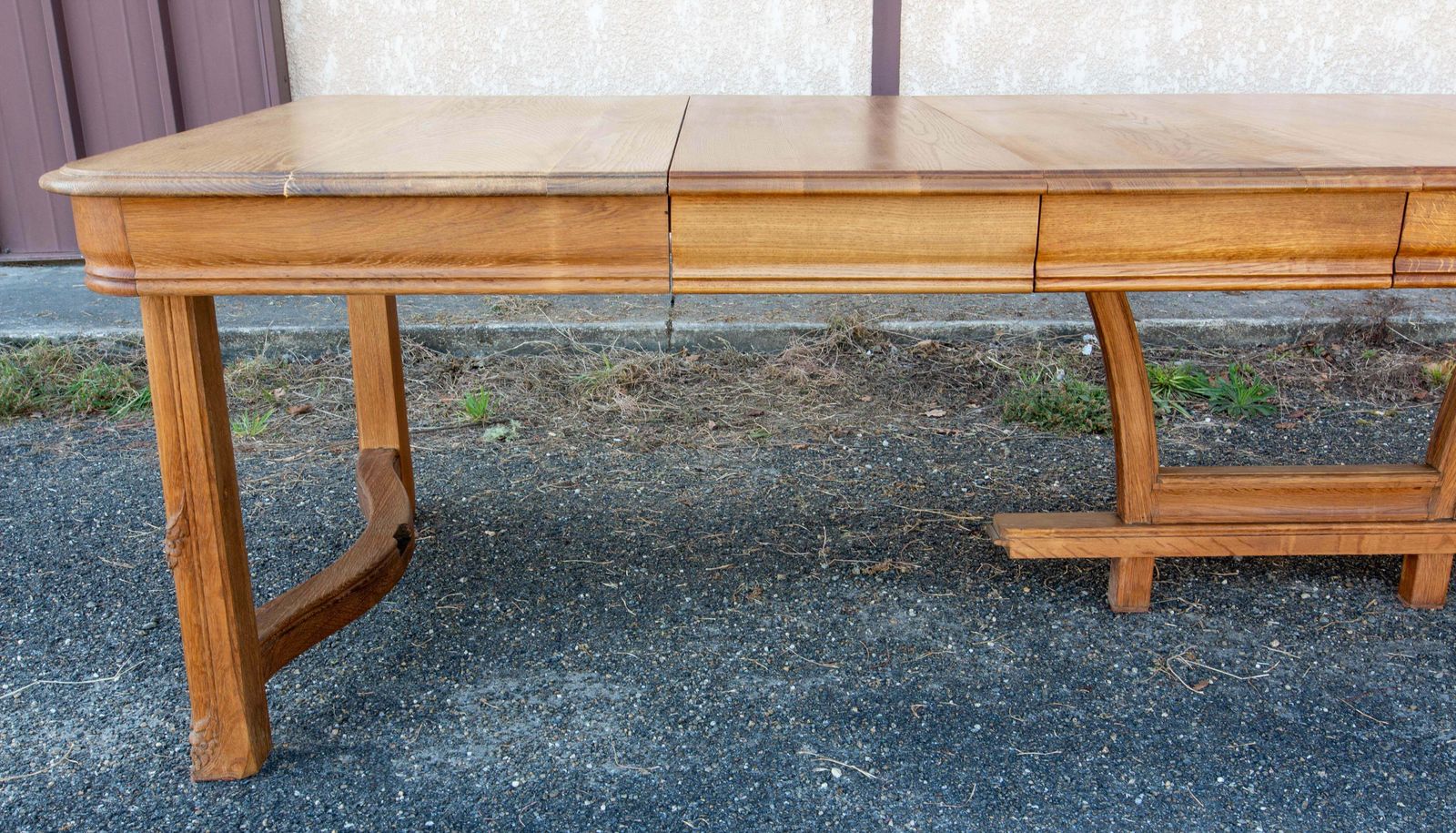 photo vinterior Dining Table With Extentions Art Nouveau Period, France