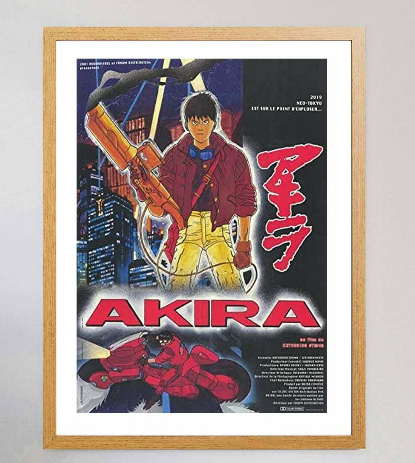 Akira (French) Original Vintage Poster photo Art