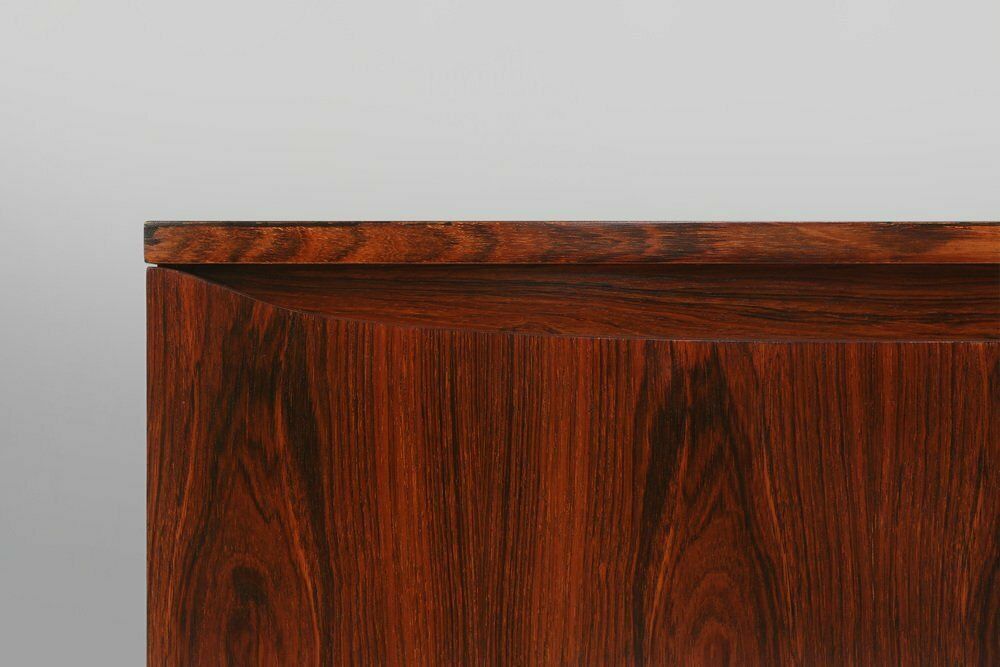 photo vinterior Belgian Mid Century Rosewood Highboard, 1960s