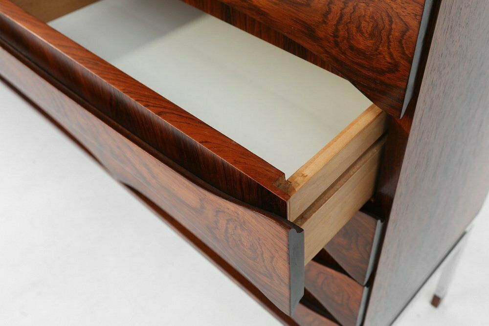 photo buy Belgian Mid Century Rosewood Highboard, 1960s