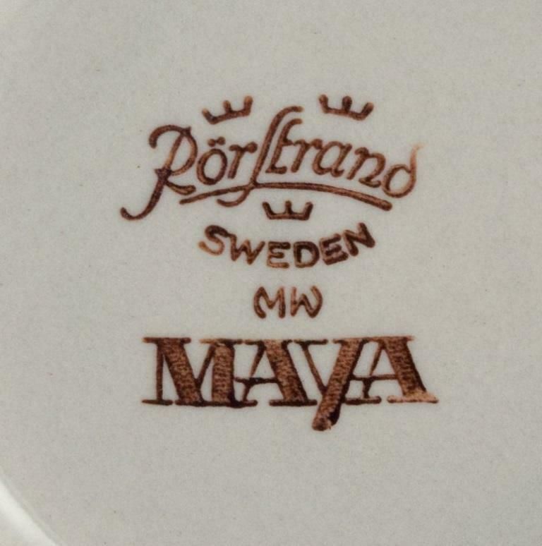 Marianne Westman For Rörstrand, "Maya" Set Of Four Coffee Cups In Stoneware photo Home Decor