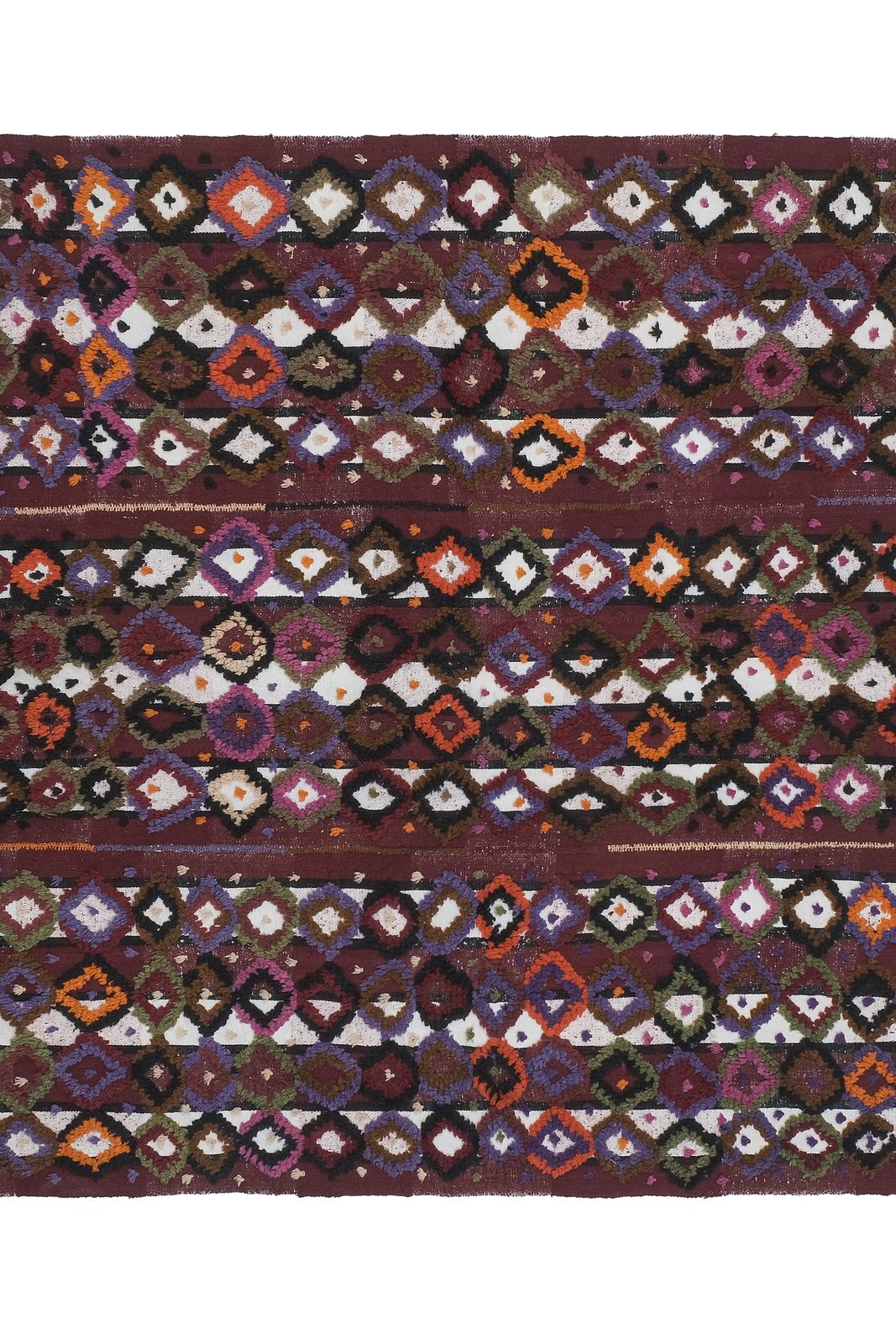 Vintage Turkish Shaggy Tulu Kilim Rug 5'6''X7'1'' photo vinterior