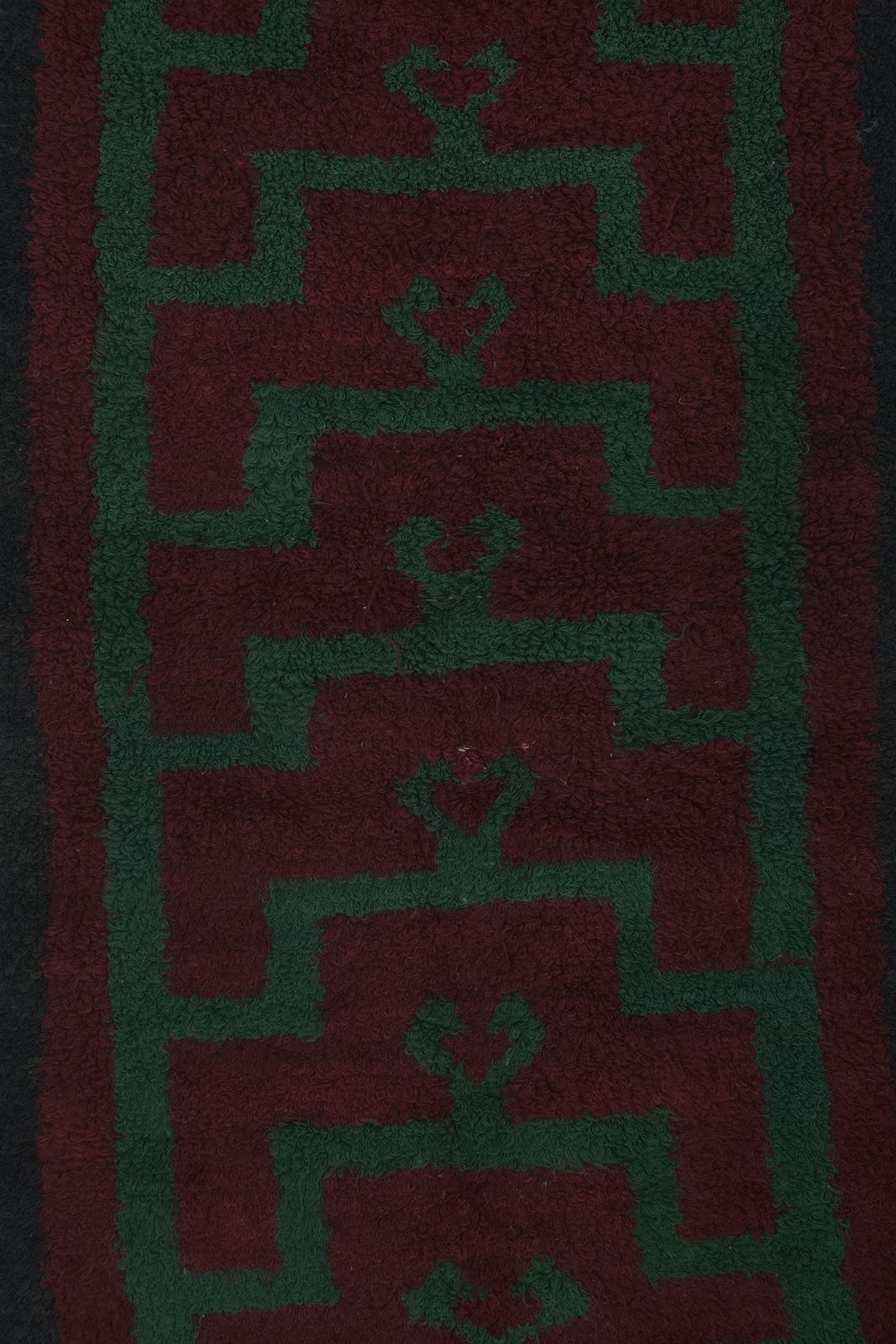 Mid Century Modern Tulu Turkish Tulu Rug With Tribal Pattern 3'11'' X 6'10'' photo for sale