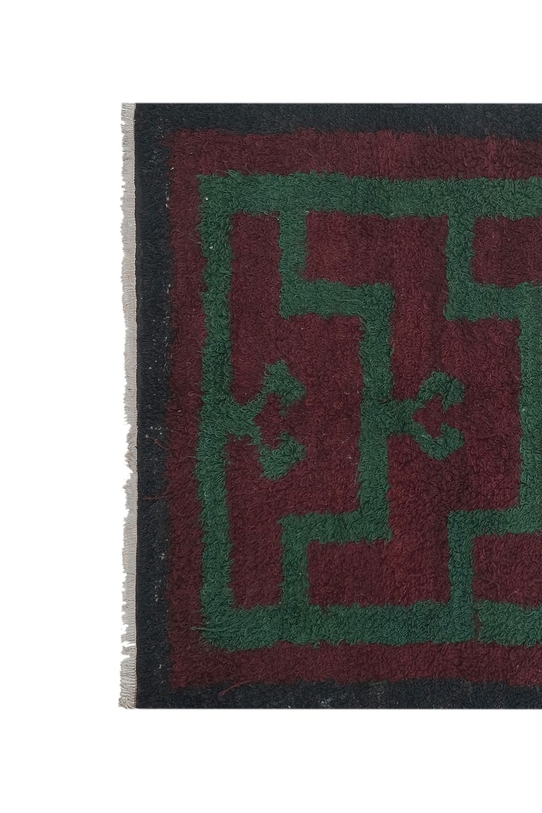 Mid Century Modern Tulu Turkish Tulu Rug With Tribal Pattern 3'11'' X 6'10'' photo 490.0