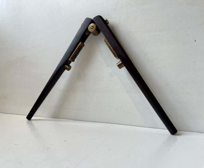 Scandinavian Modern Nutcracker In Rosewood And Brass, 1960s photo furniture