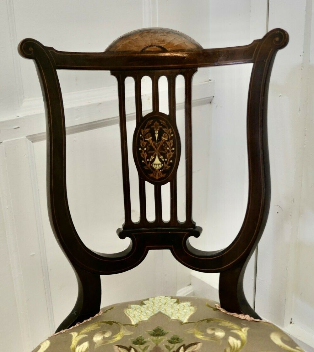 Superb Quality Lyre Back Revolving Harpist/Cello Music Chair photo furniture