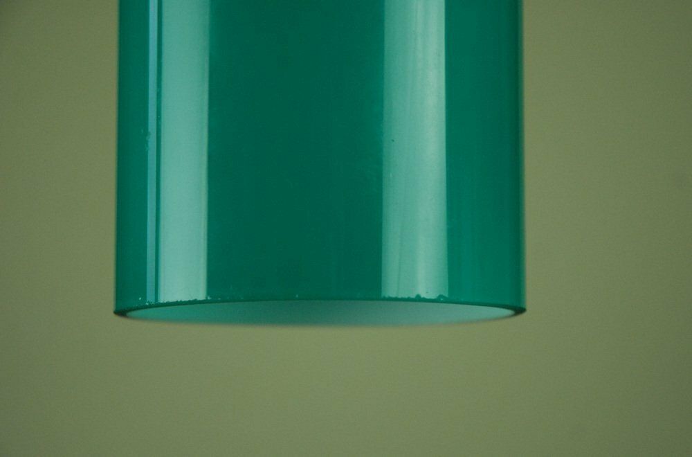 745.0 Glass Pendant Lamp By Uno & östen Kristiansson For Luxus, Vittsjö, Sweden, 1960s photo