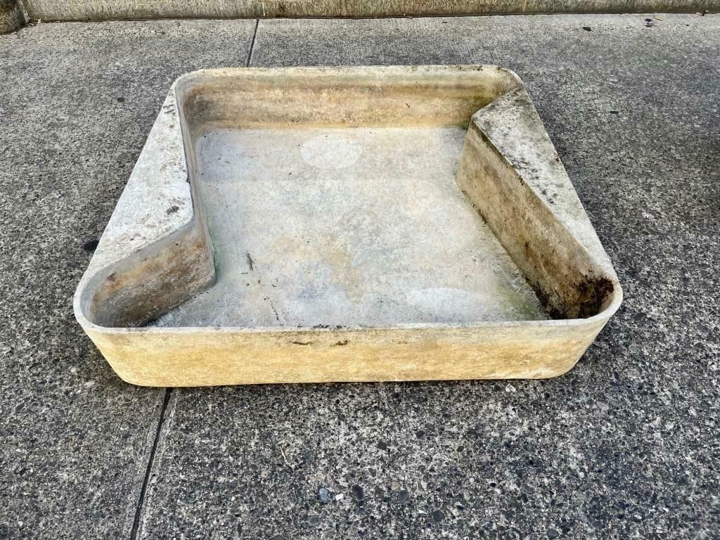 Concrete Planter By Willy Guhl For Eternit, Switzerland Ca. 1960s photo furniture