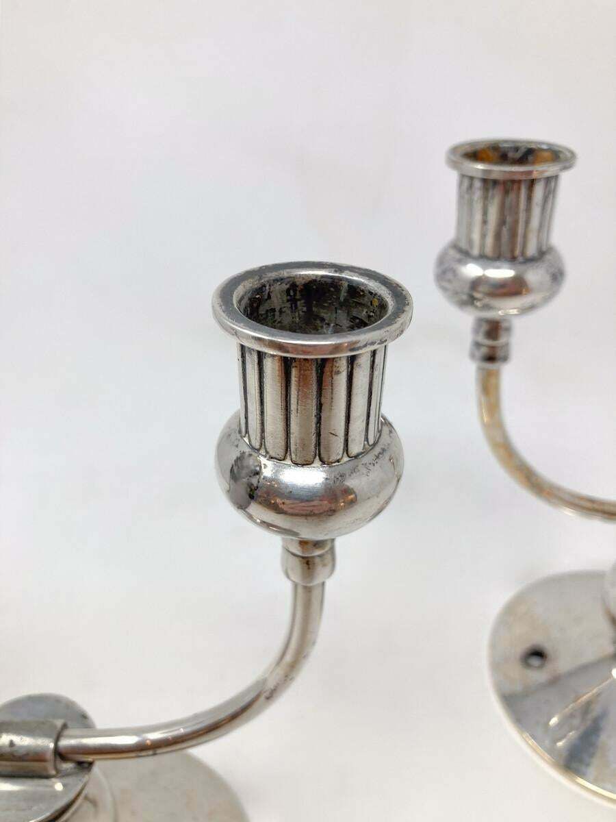 Mid Century Modern Pair Of Christofle Chandelier, 1930s photo for sale