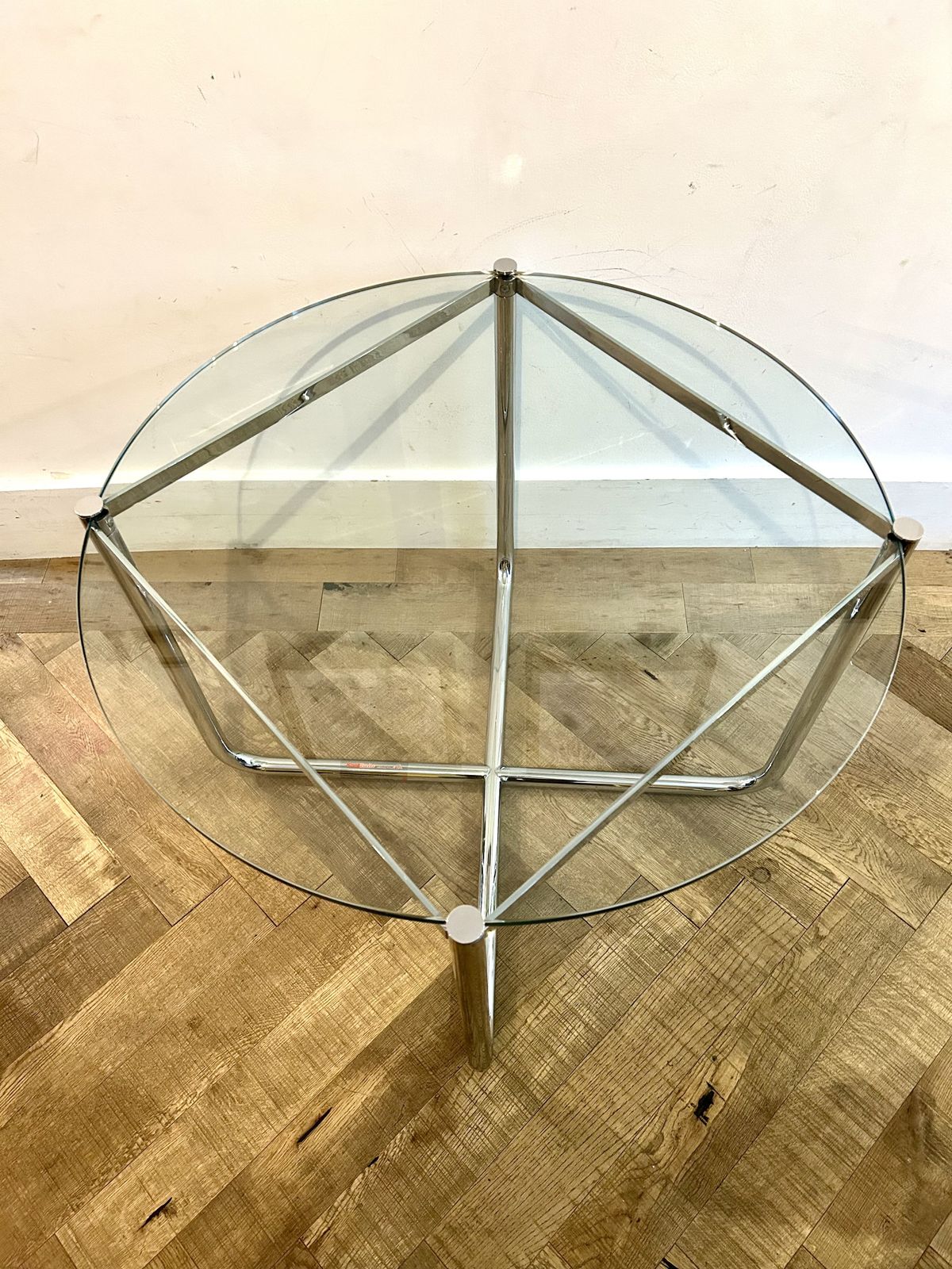 Knoll Mr Coffee Table Designed By Ludwig Mies Van Der Rohe 1929 photo furniture