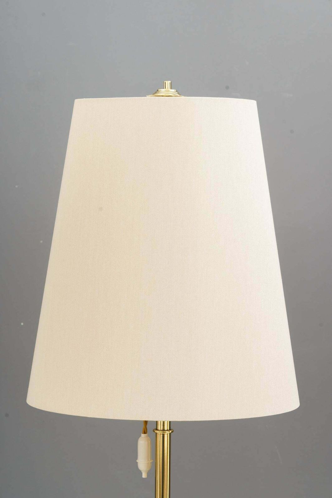 Kalmar Floor Lamp With Fabric Shade Vienna Around 1950s photo vintage