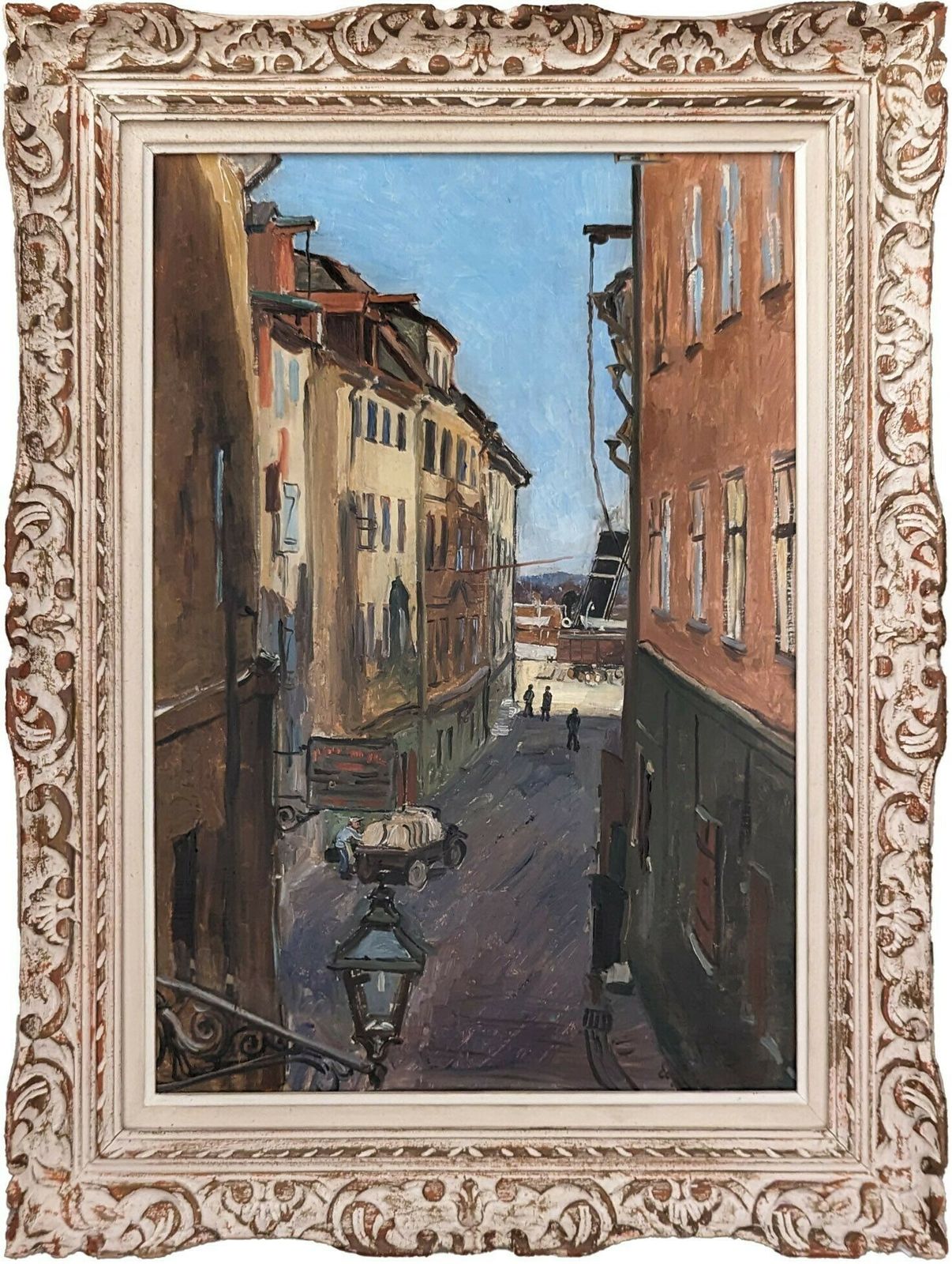 20th Century Swedish School ‘Warehouses At The Port, 1929’