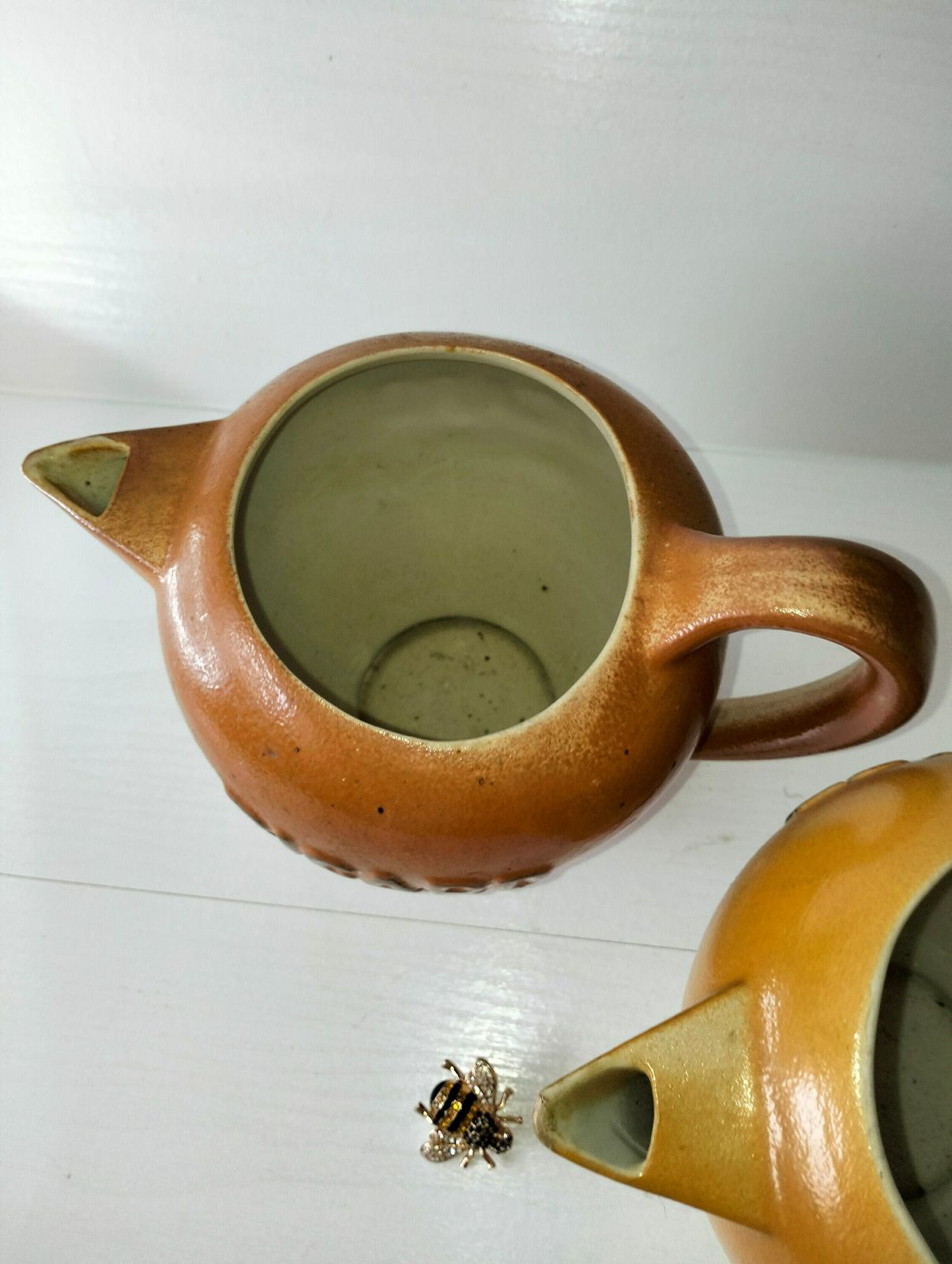 French Retro Ricard Jug, Ricard French Ceramic Pitcher, Bar Cafe Restaurant Decor, Aperitif Water Pourer photo 70.0