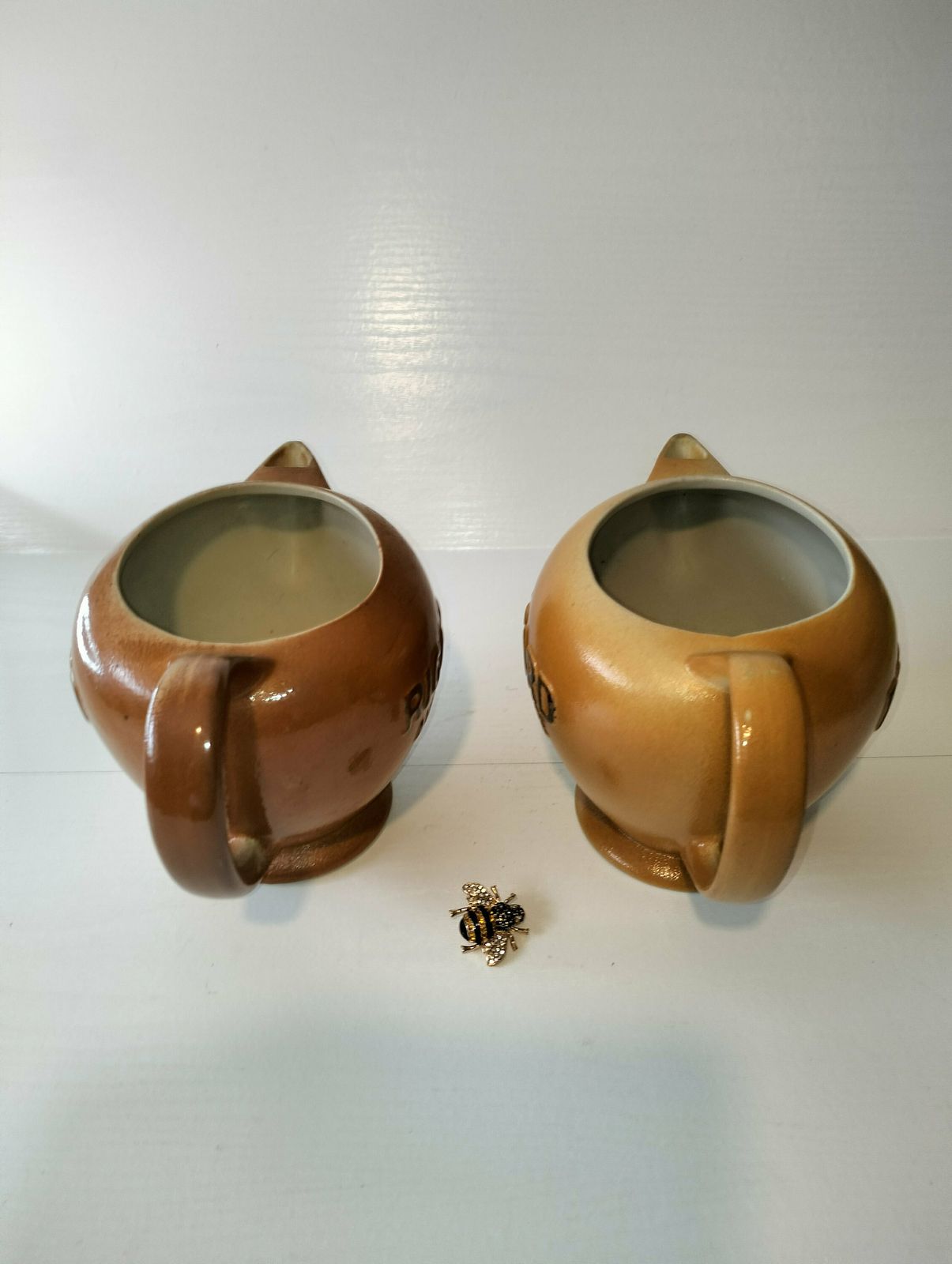 French Retro Ricard Jug, Ricard French Ceramic Pitcher, Bar Cafe Restaurant Decor, Aperitif Water Pourer photo vinterior