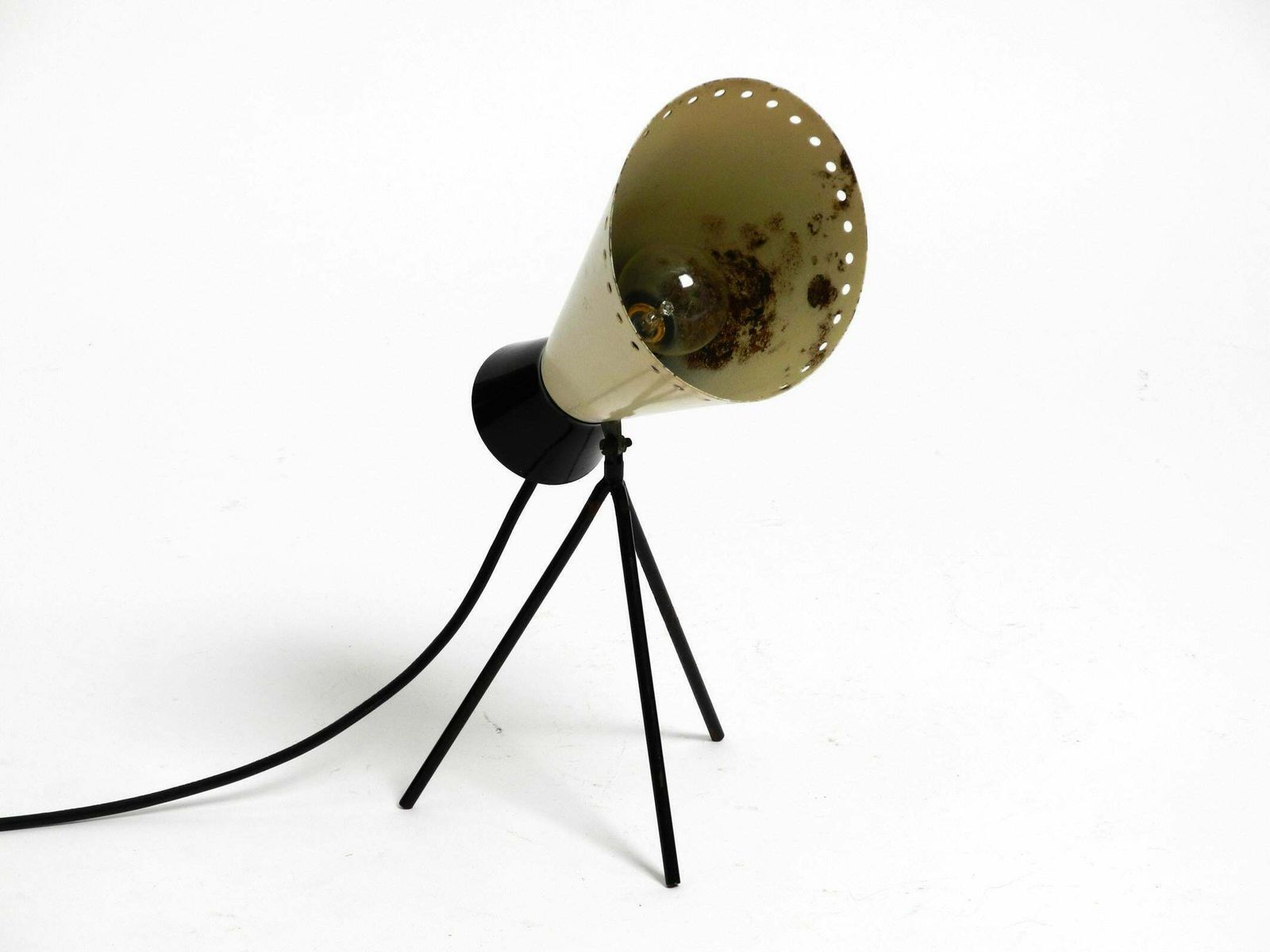 Great Mid Century Modern Tripod Table Lamp By Josef Hurka For Napako Czech photo 632.0