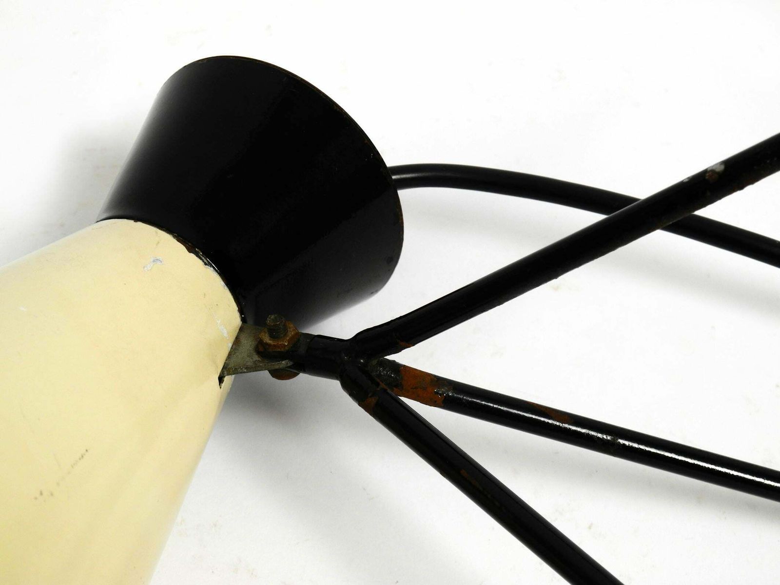 photo vinterior Great Mid Century Modern Tripod Table Lamp By Josef Hurka For Napako Czech