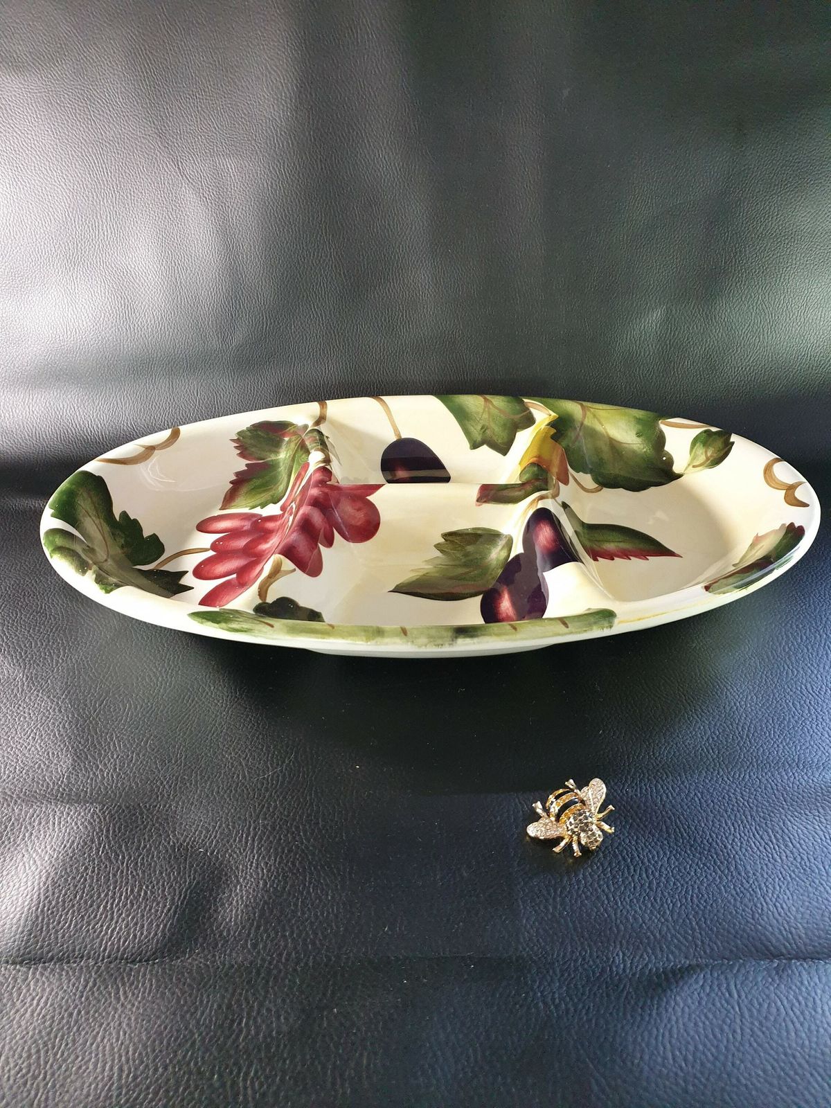 French Vintage Hors D'oeuvre Dish photo vinterior