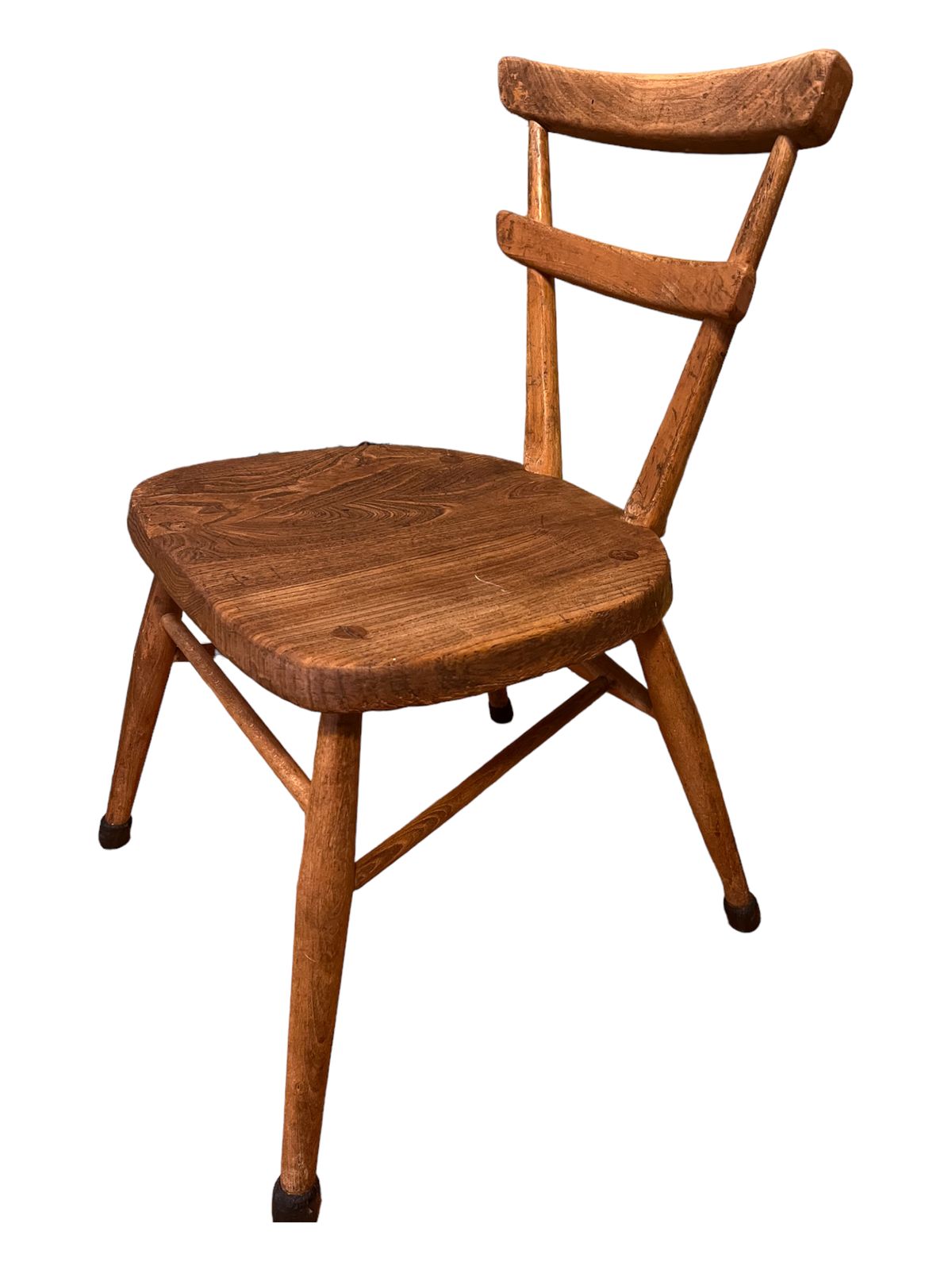 Ercol Red Dot Child's Stacking Chair | Vintage 1960's Mid Century