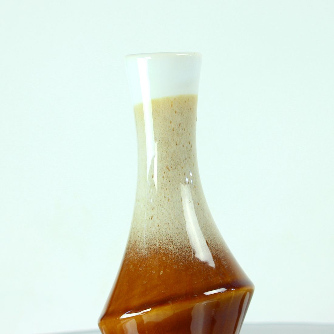 Brown Ceramic Vase By Ditmar Urbach, Czechoslovakia 1960s photo furniture