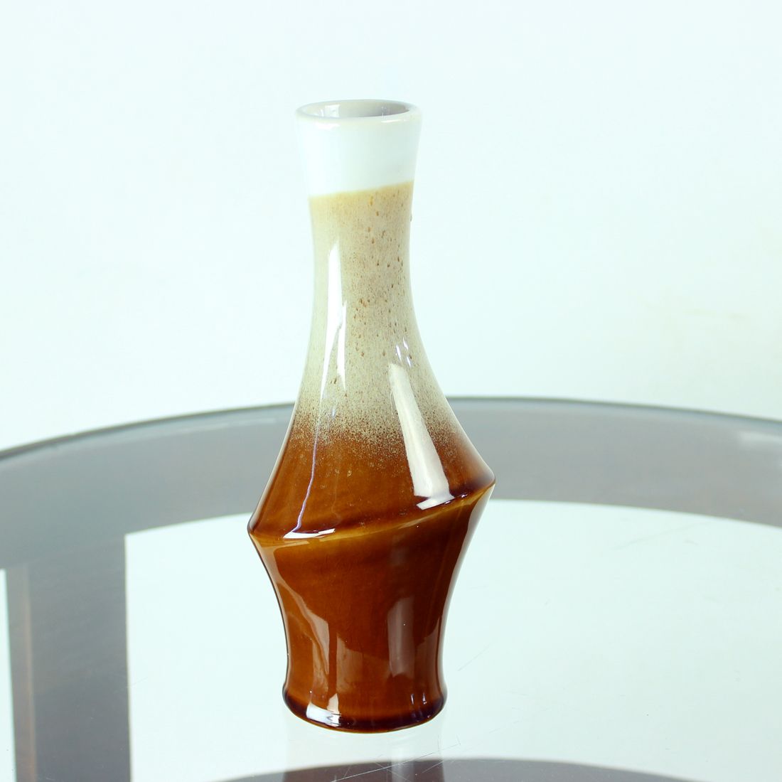 photo furniture Brown Ceramic Vase By Ditmar Urbach, Czechoslovakia 1960s