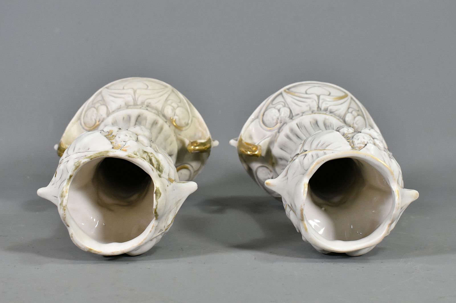 photo for sale Pair Of Art Nouveau Vases Royal Dux Bohemia