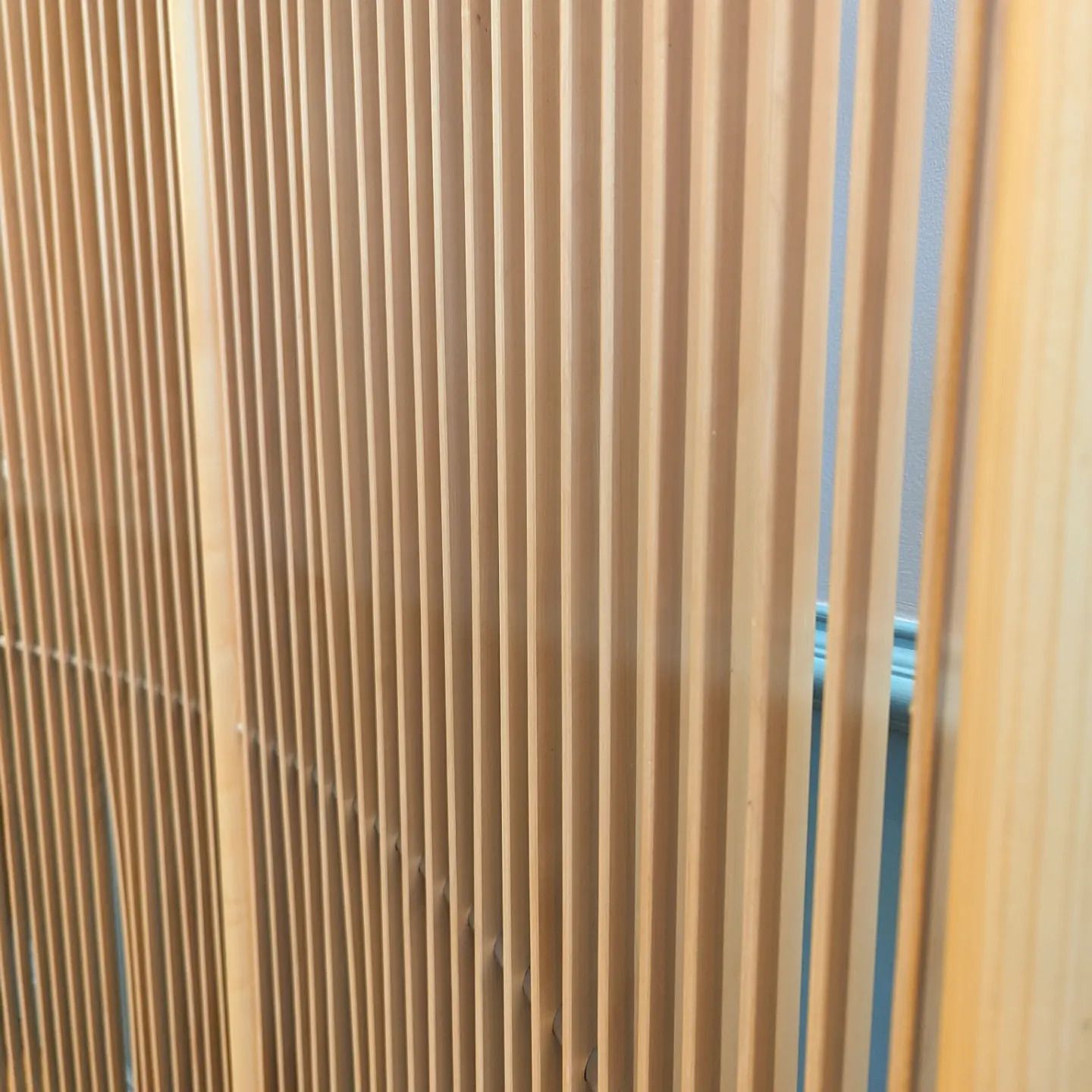 Fritz Hansen Slatted Beech Room Divider Designed By Niels Gammelgaard And Lars Mathiesen photo vintage