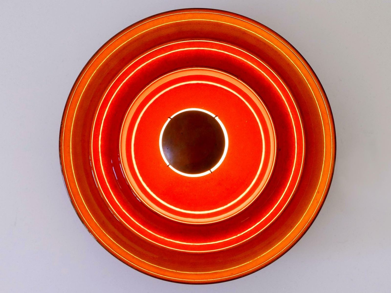 Highly Decorative Mid Century Modern Ceramic Sconce Or Wall Light Germany 1960s photo for sale
