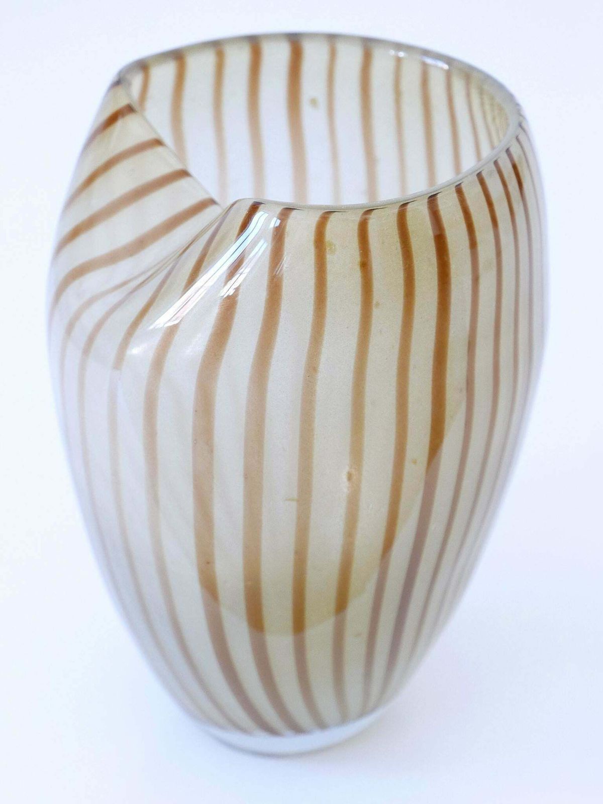 photo for sale Decorative Mid Century Modern Murano Glass Vase Italy 1960s