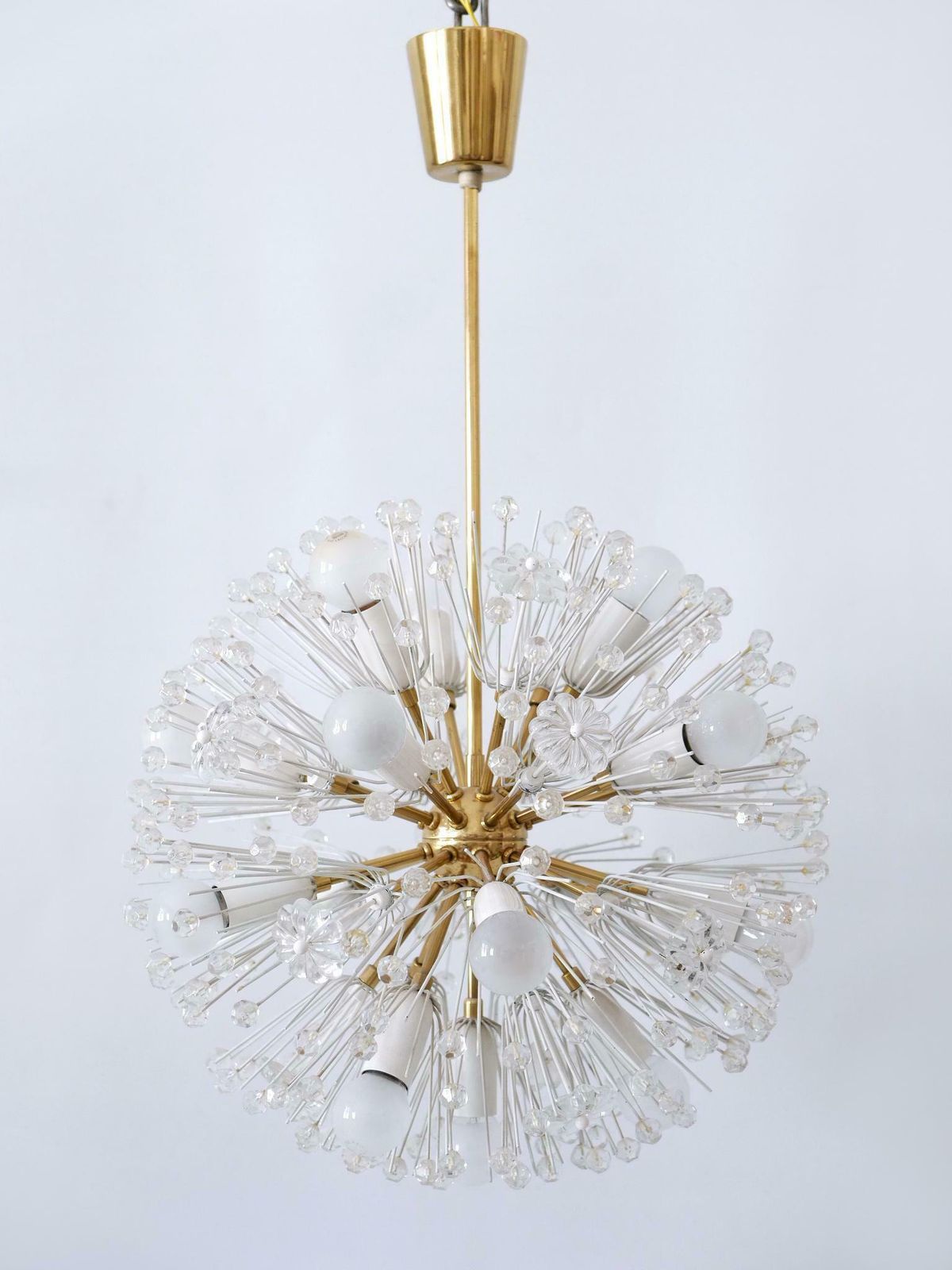 photo furniture Amazing 17 Lights Chandelier Dandelion By Emil Stejnar For Rupert Nikoll 1950s