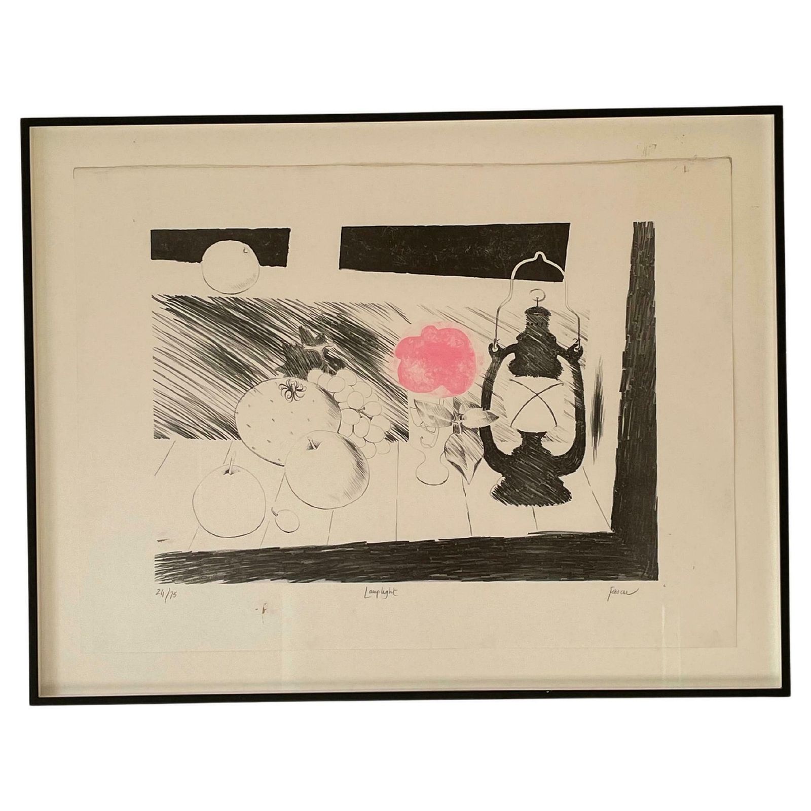 'Lamplight' By Mary Fedden (1973)