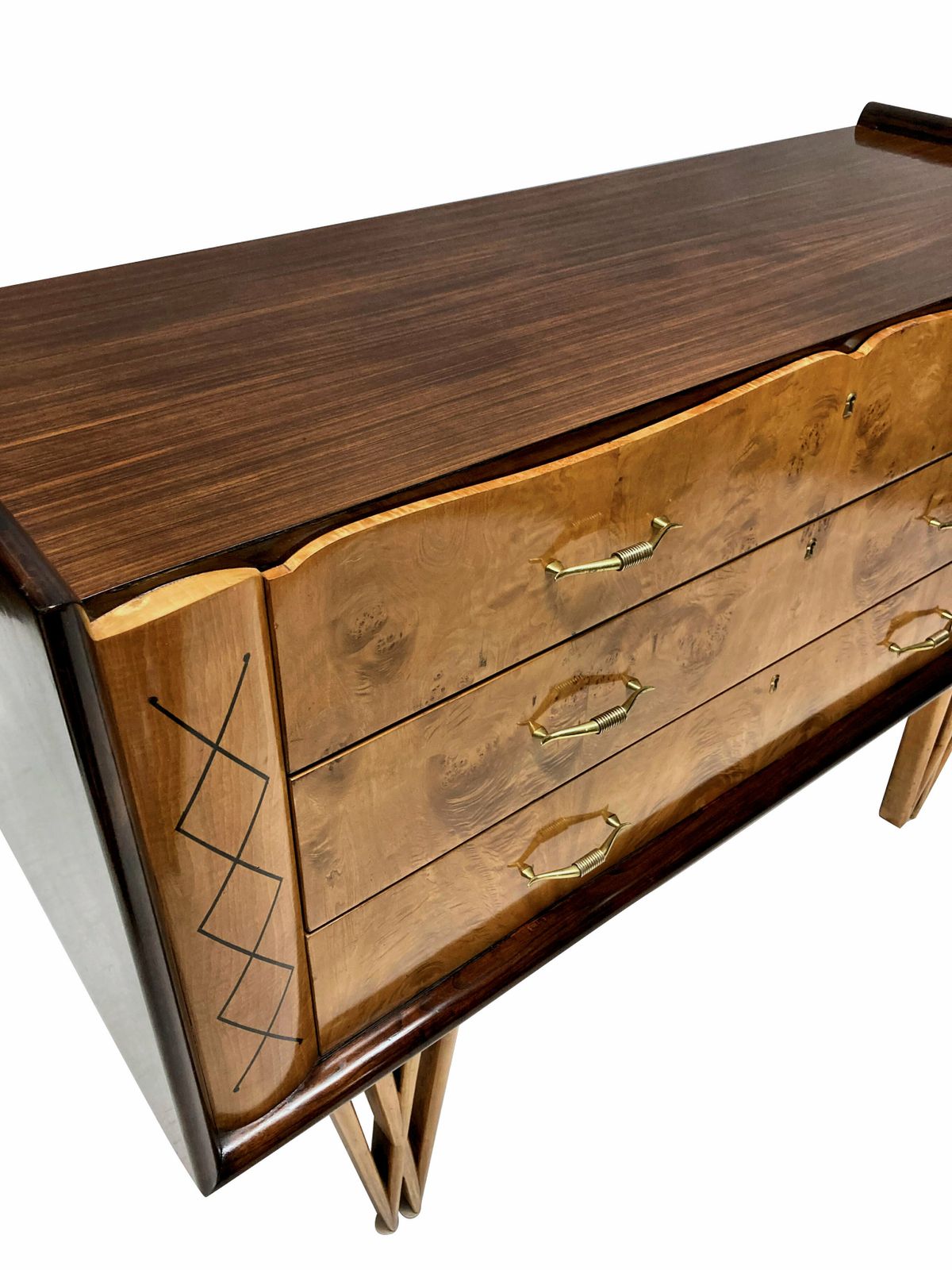 A French Mid Century Credenza, 1950s photo for sale
