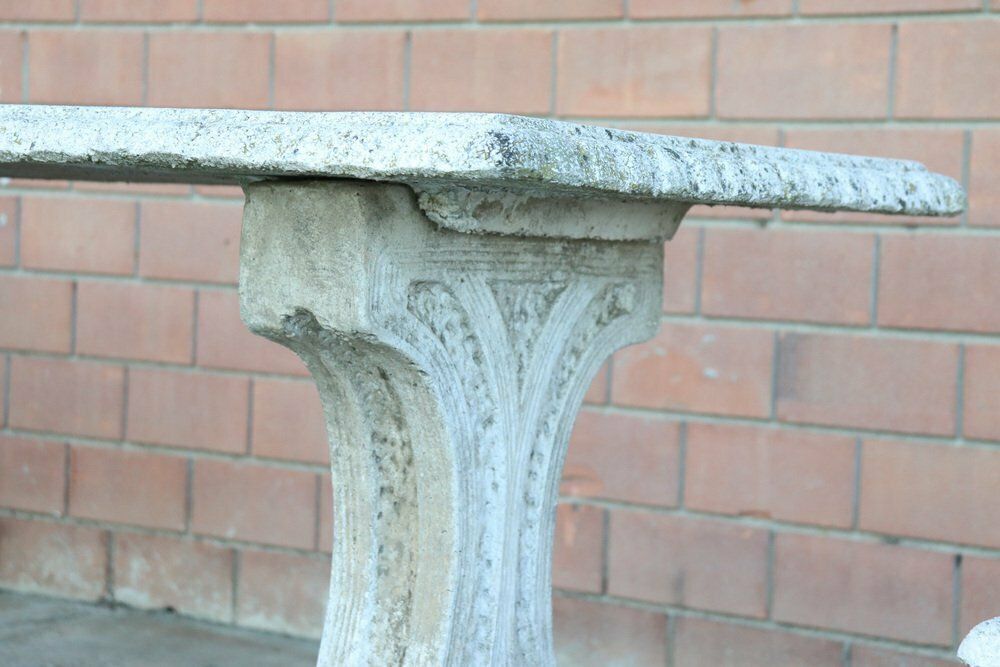 Early 20th Century Garden Table And Stools, Set Of 3 photo furniture