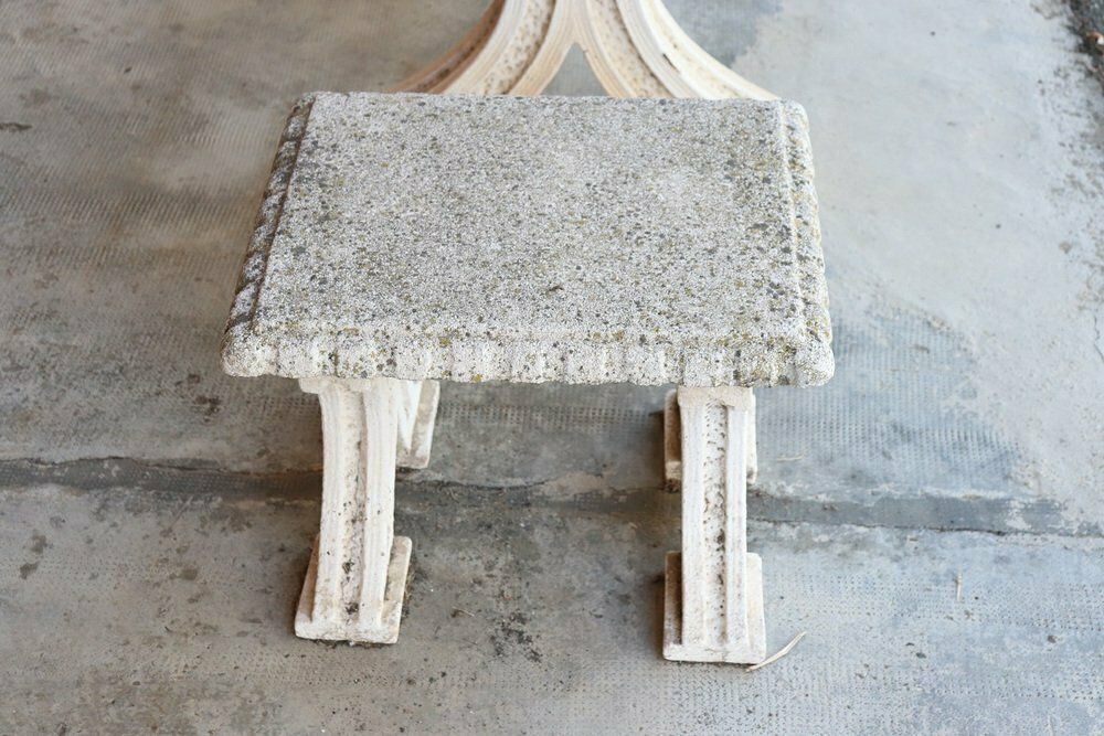 Garden Furniture Early 20th Century Garden Table And Stools, Set Of 3 photo
