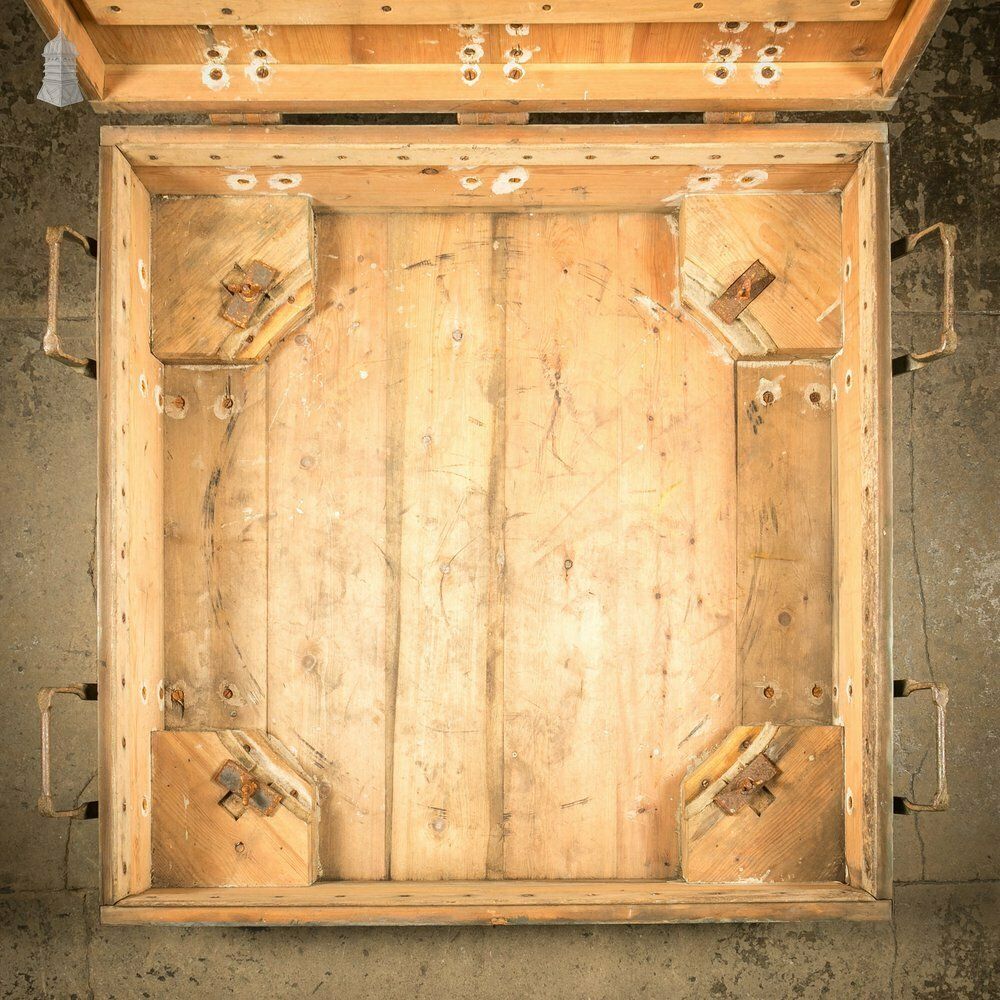 photo for sale 1920’s Agricultural Parts Box, Wood And Metal Construction