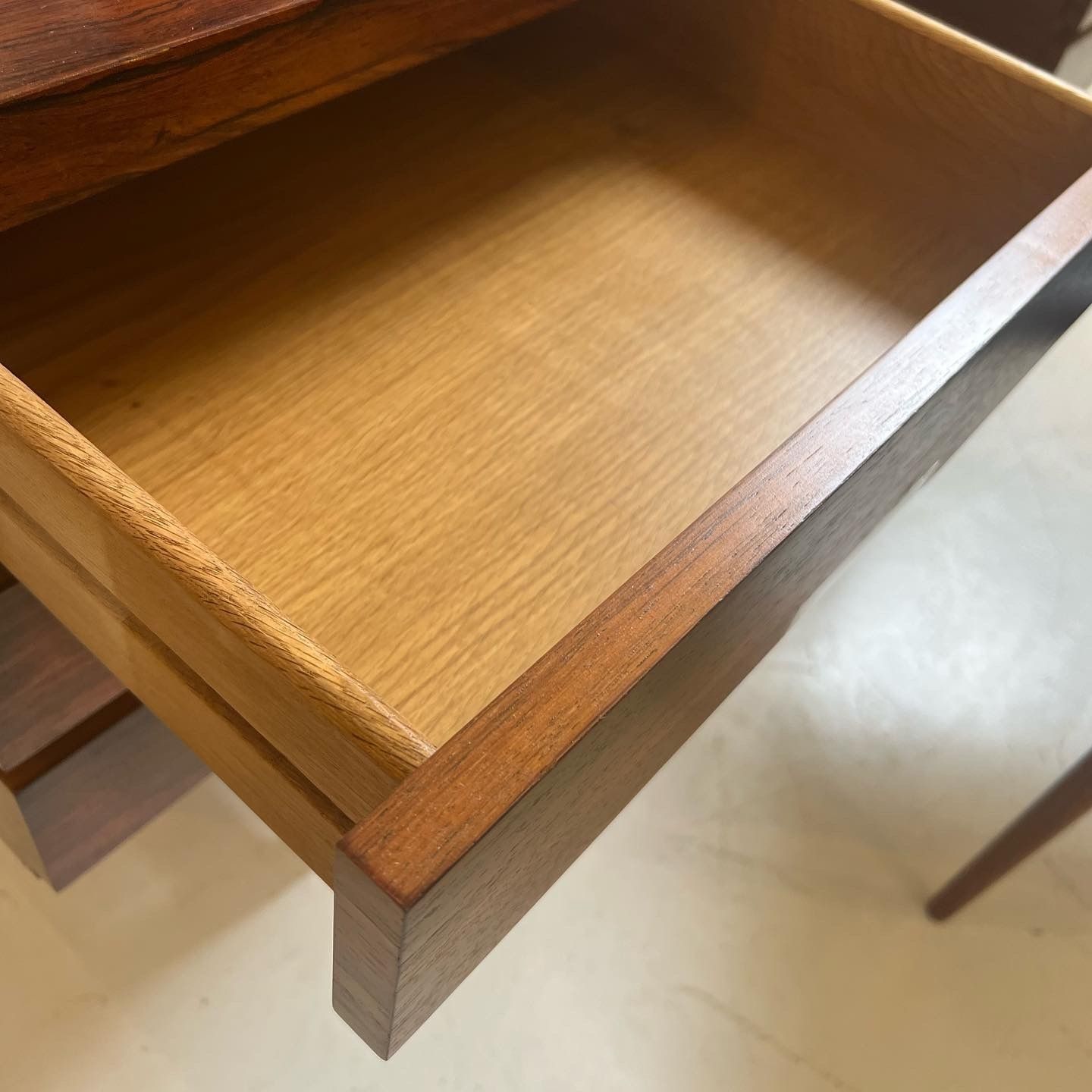 Furniture Egil Petersen Danish Desk, 1960s photo