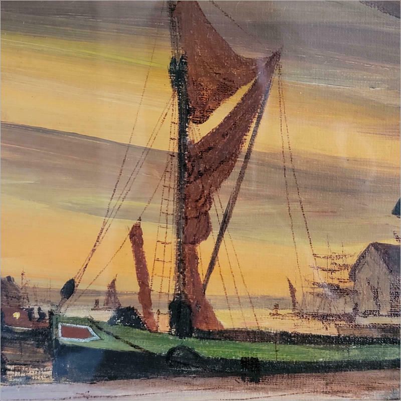 Seascape Watercolour By Frank Edwards photo Art