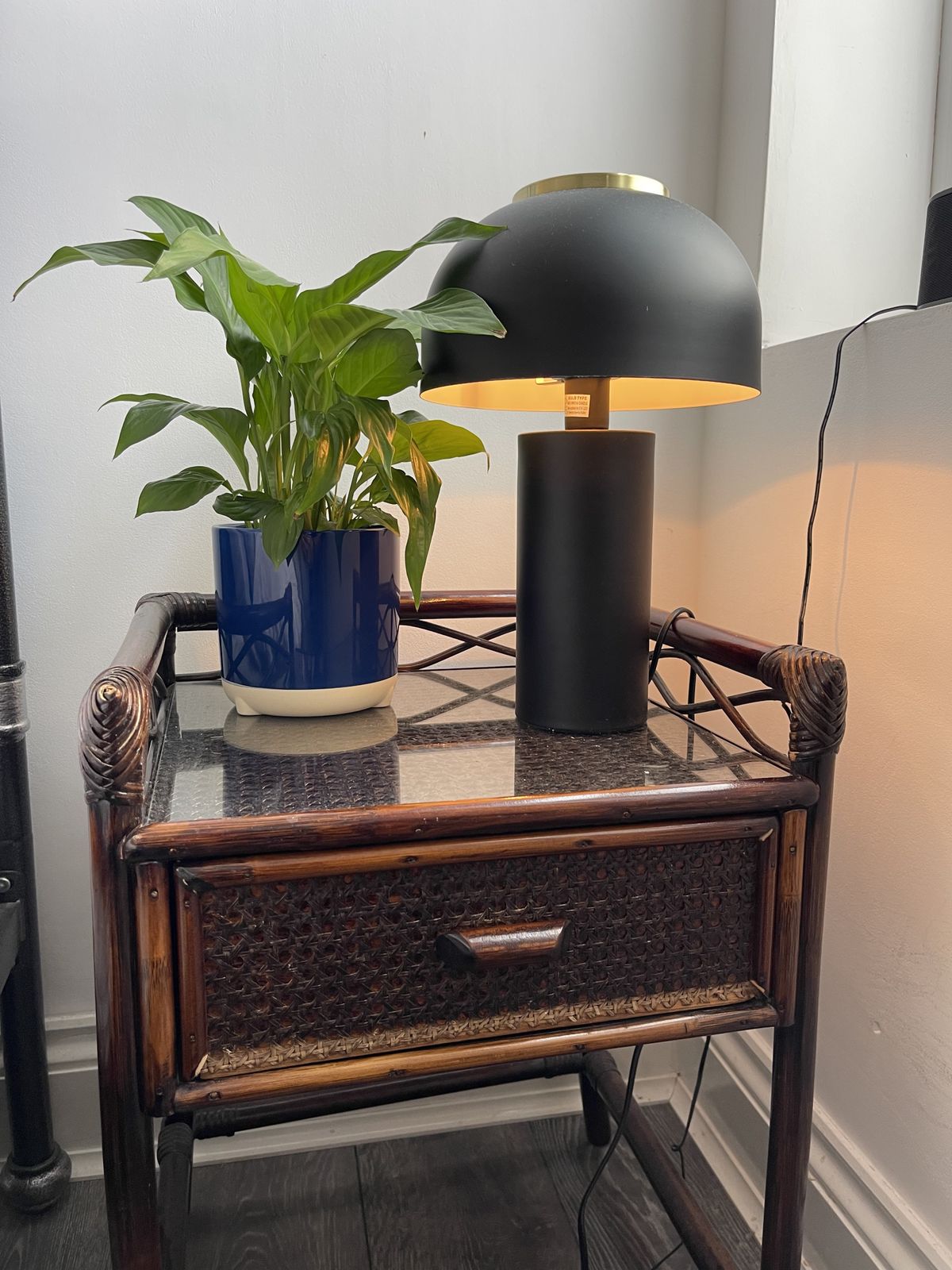 Bamboo And Cane Bedside Cabinets, Vintage 1970s, Set Of 2 photo furniture