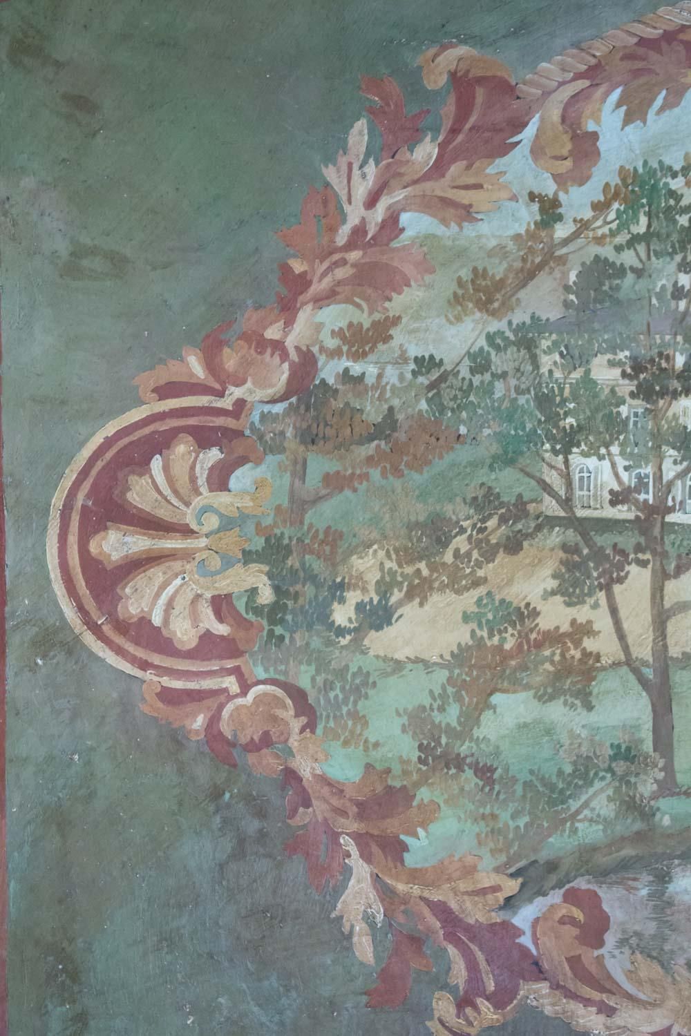 Oil On Canvas 20th Century Of The Chateau De La Marche En Nievre photo Art