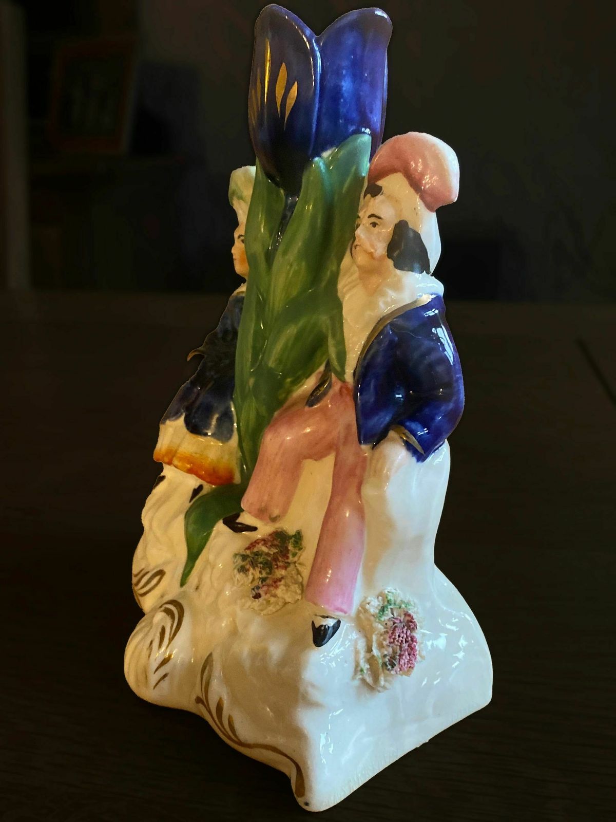 English Staffordshire Spill Vase Circa 1850 60 photo Home Decor