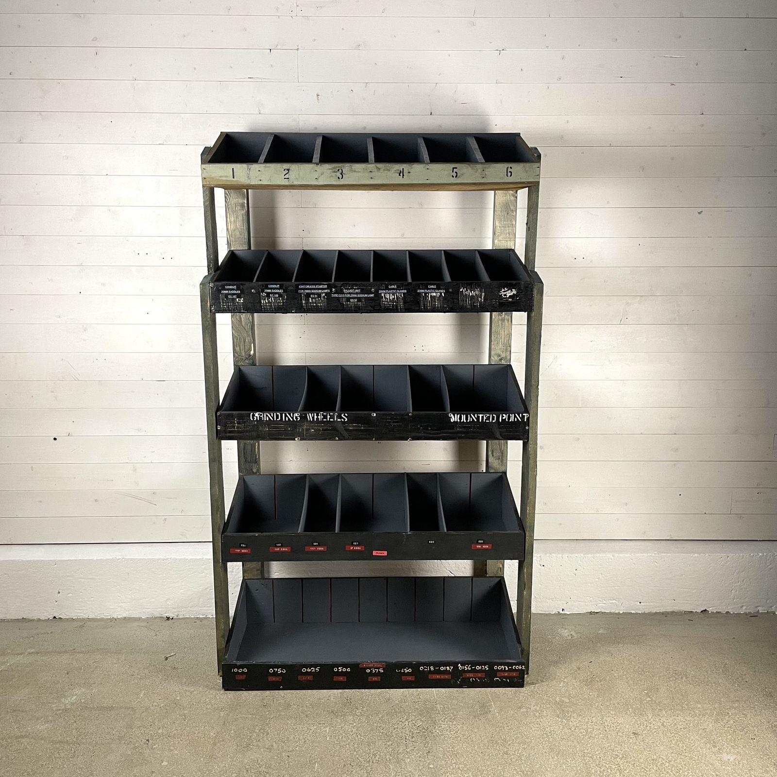 Vintage Industrial Shelving Unit photo vintage