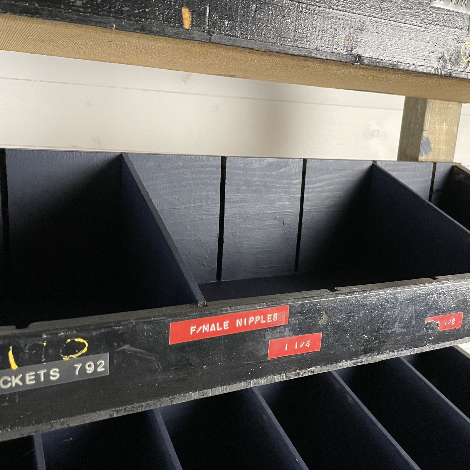 Industrial Factory Parts Shelving Unit photo Furniture