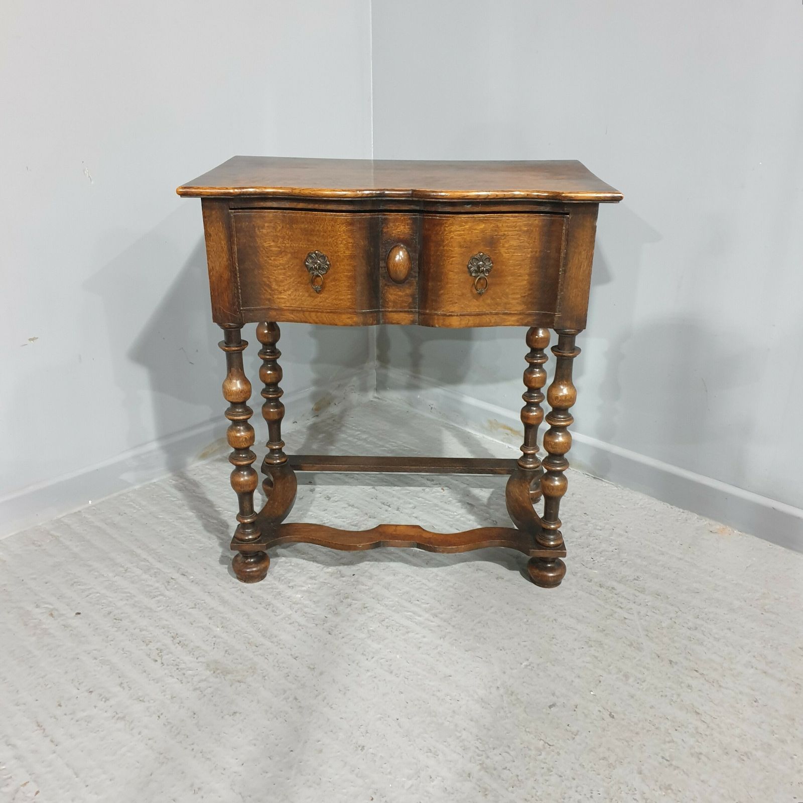 Very Good Oak Side Table, 1920s