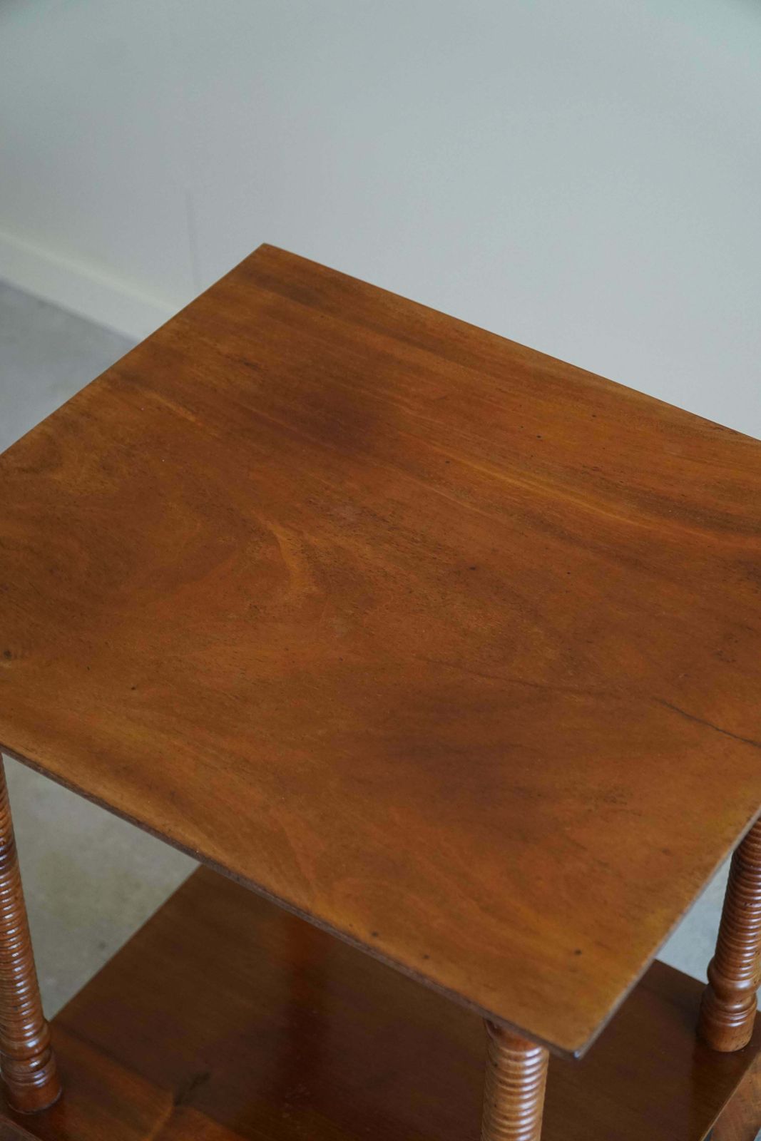 Furniture Danish Side Table / Pedestal With Finely Carved Legs, Early 20th Century photo