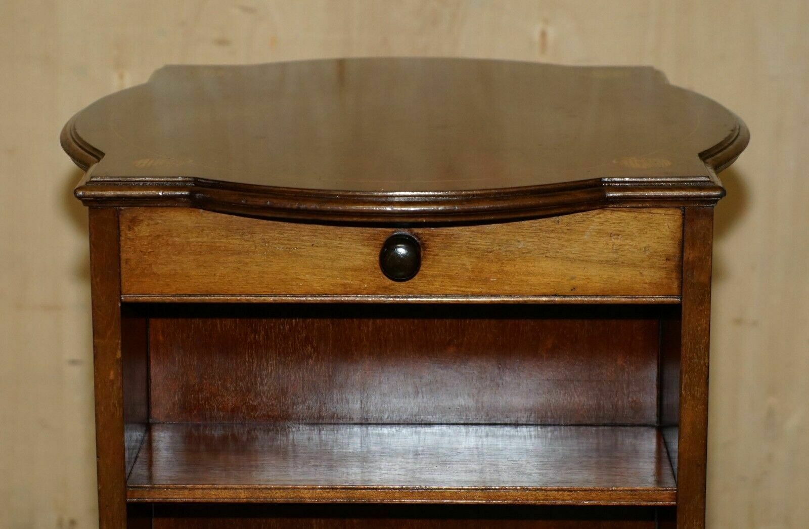 Rare Antique Art Nouveau Revolving Bookcase Table In The Liberty's London Taste photo for sale